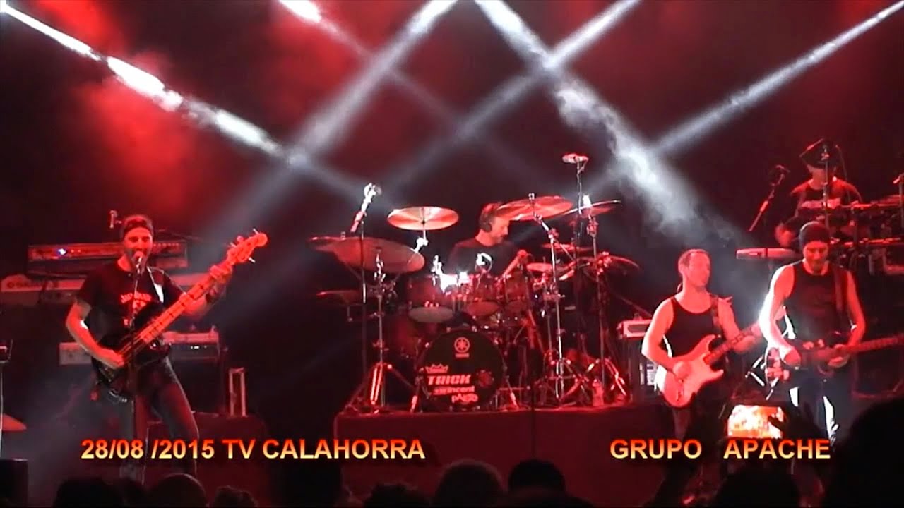 Concierto Grupo Apache Calahorra (La Rioja) 28-8-2015 Audio HQ