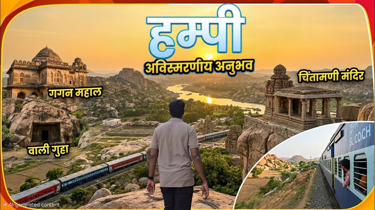 Hampi Travel Vlog | Hidden Gems, Sunrise & Sunset Views | Budget trip | KISHKINDHA HAMPI