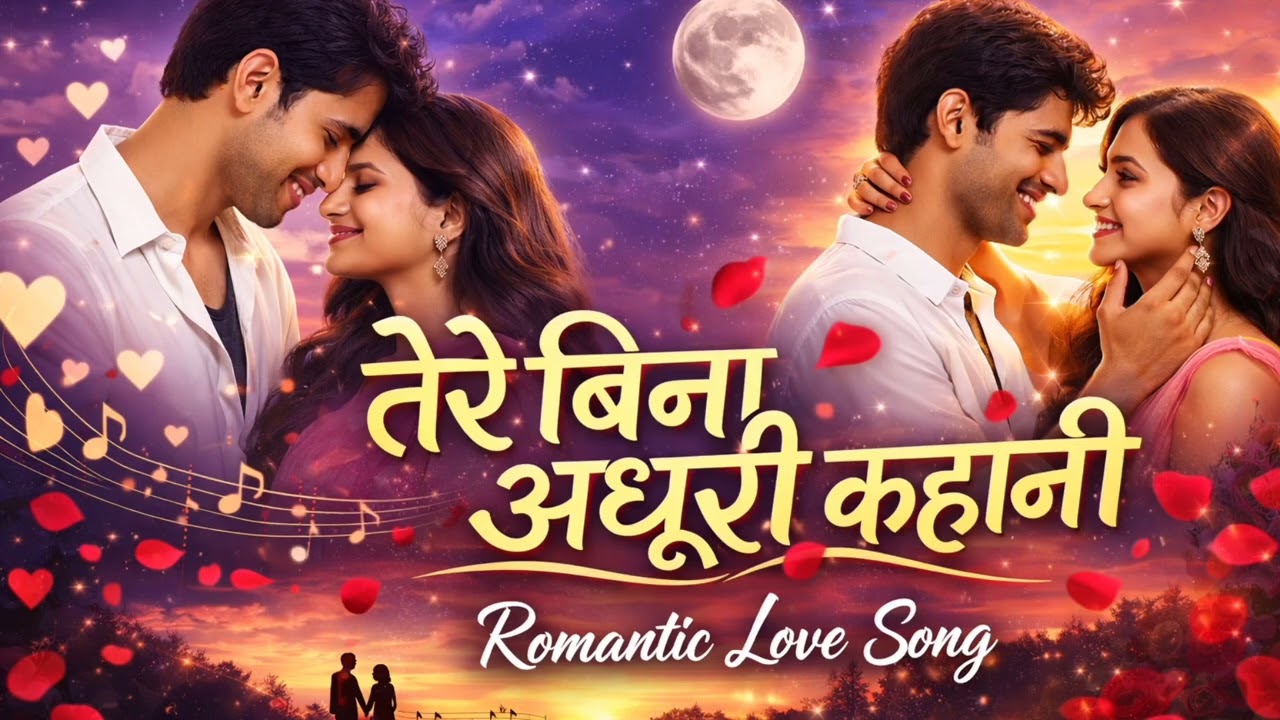 तेरे बिना अधूरी कहानी ❤️ | New Hindi Romantic Love Song 2026 | Boy Girl Love Story Song