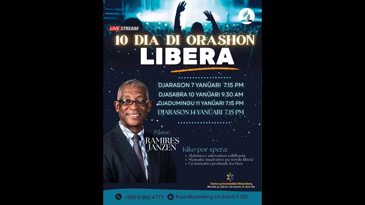 11-1-2026 |10 dia di orashon Libera | SDA MUIZENBERG