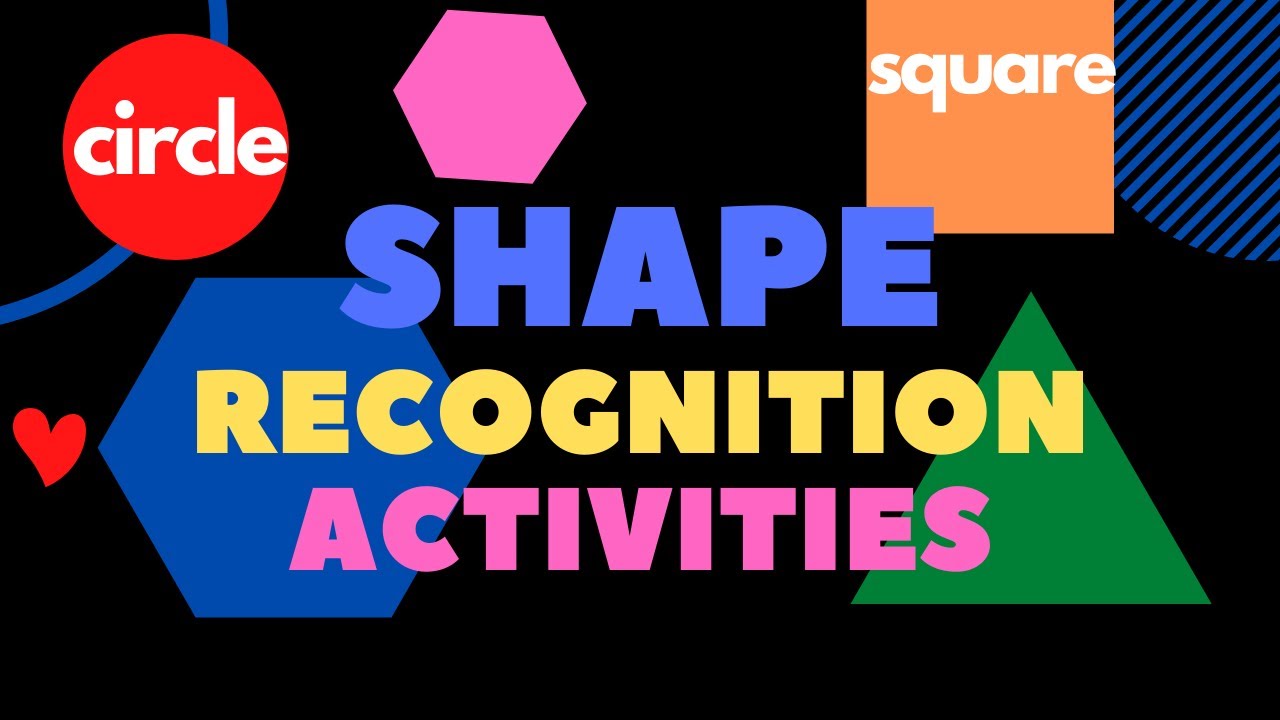 Shapes | Shape Recognition Activity For Kids |