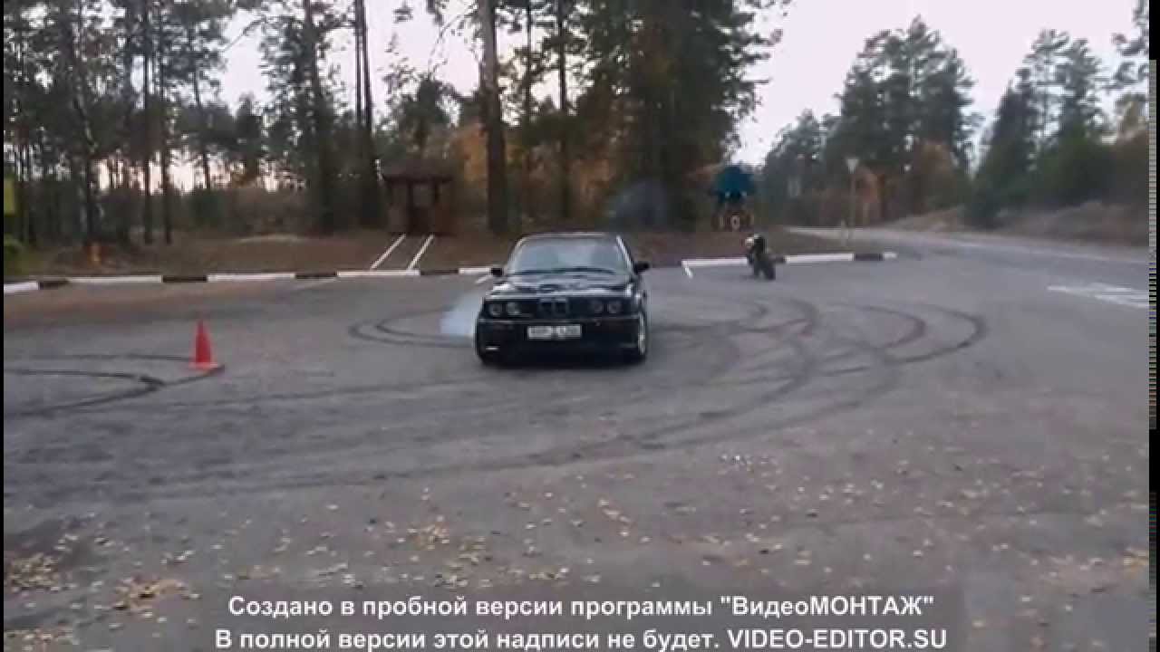bmw e30 m30b34 burnout