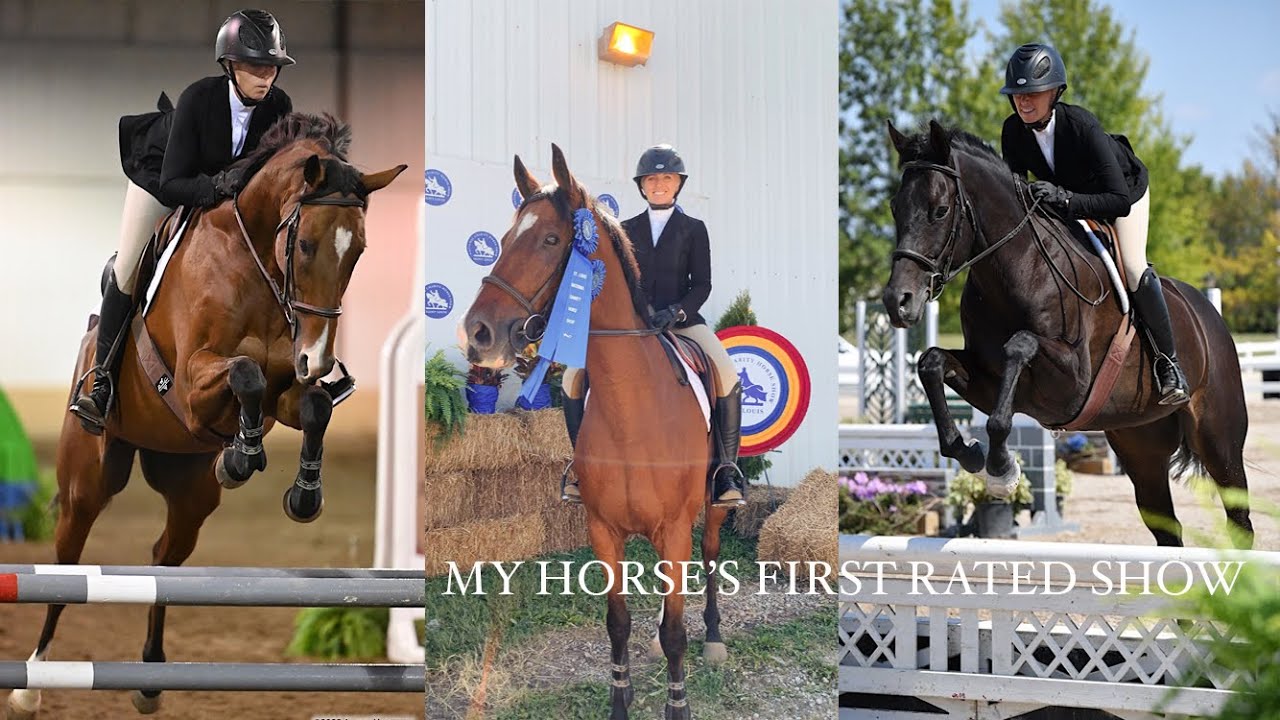 TAKING MY HORSE TO HIS FIRST RATED SHOW
