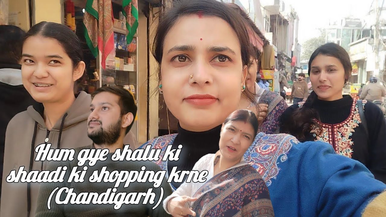 Hum gye sister ki shaadi ki thodi bhut shopping krne #shopping #vlog #subscribe #like #love #wedding