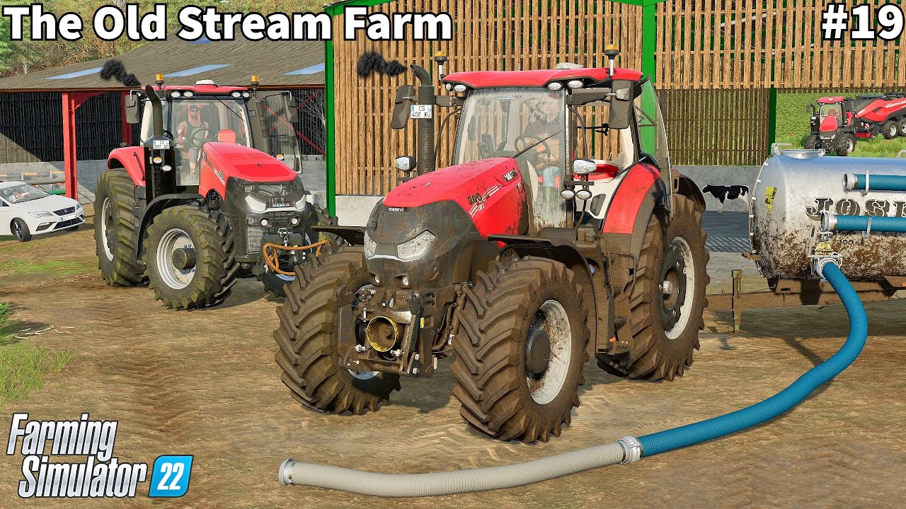 Bringing Water & Selling Milk, Baling Hay Bales│The Old Stream│FS 22│Timelapse#19