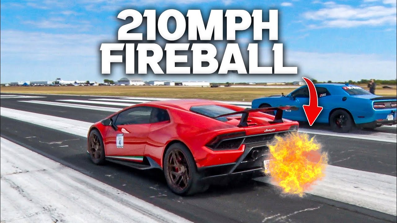 Lambo On Fire at 200mph, Crazy 2JZ Tacoma, & MORE! (Kansas 1/2 Mile)