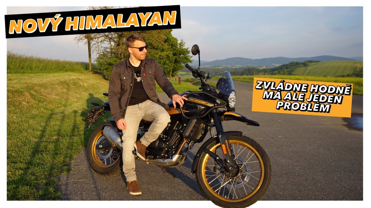 Nový HIMALAYAN 450 - zvládne hodně, má ale elektronické mouchy