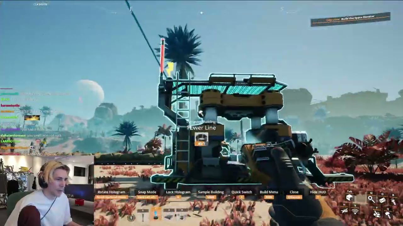 xQc Plays Satisfactory!