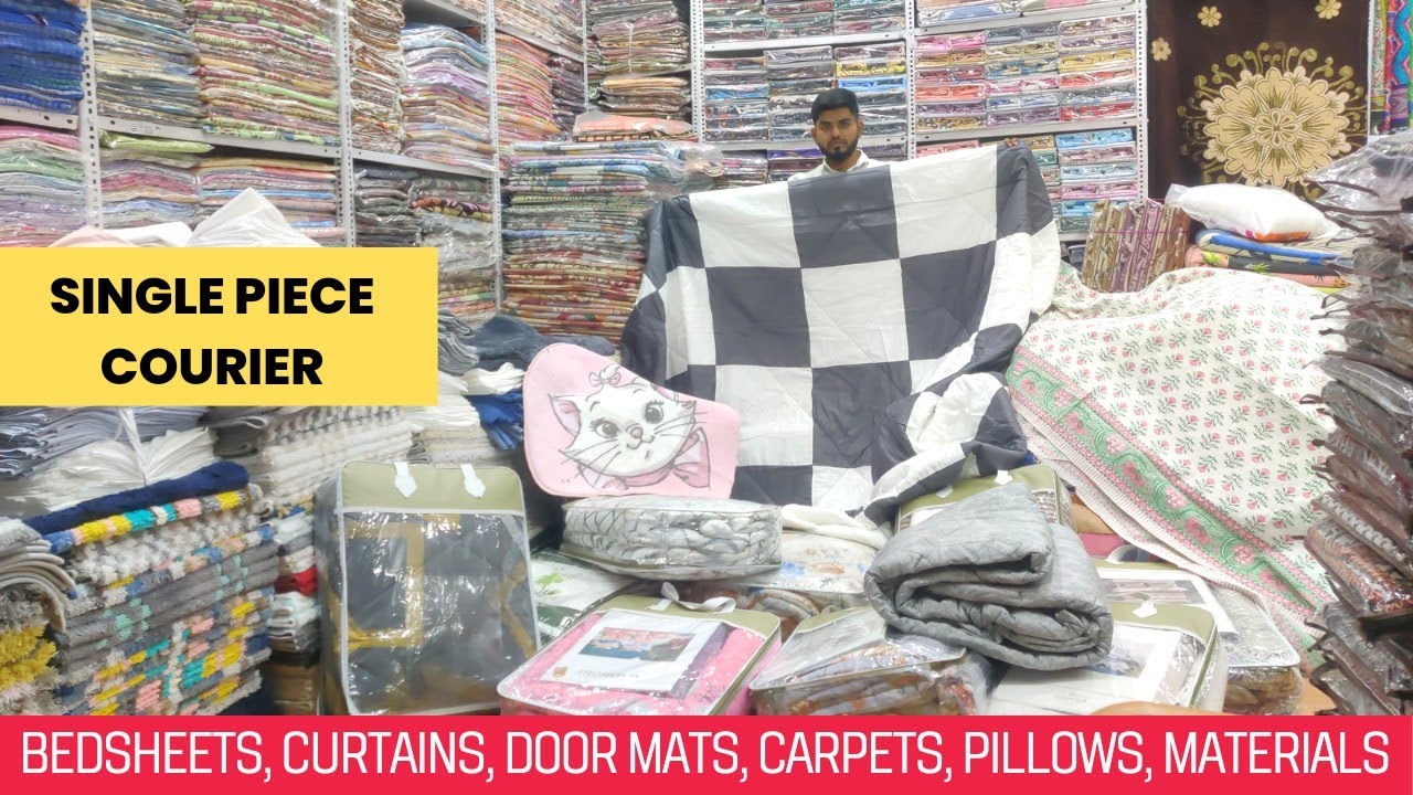 Fabrics, Bedsheets, cartains, Carpets, doormats |Wholesale & Retail |Tawakal Cloth Store |Charminar