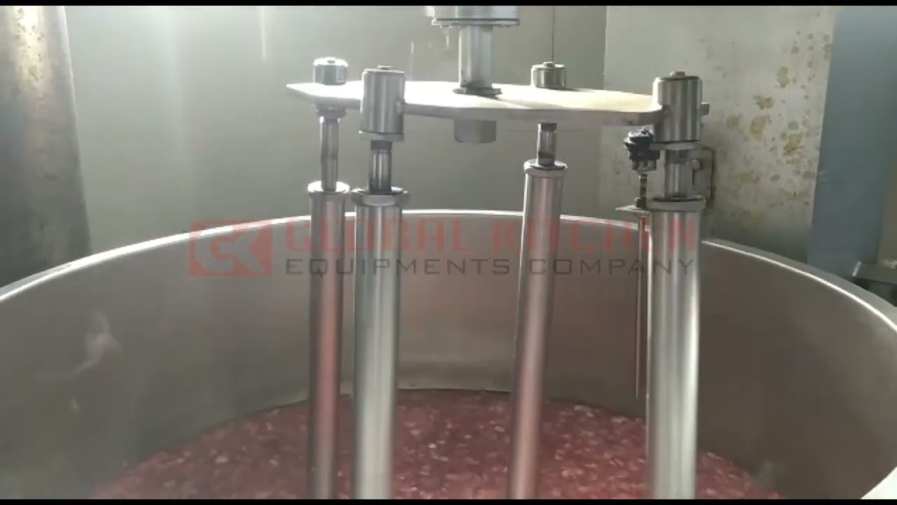 Cook Wok Machine /Sambar Making Machine By- Global Kitchen Equipments Company Coimbatore