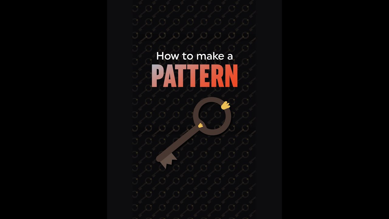 Как создать узор в Adobe Illustrator в один клик