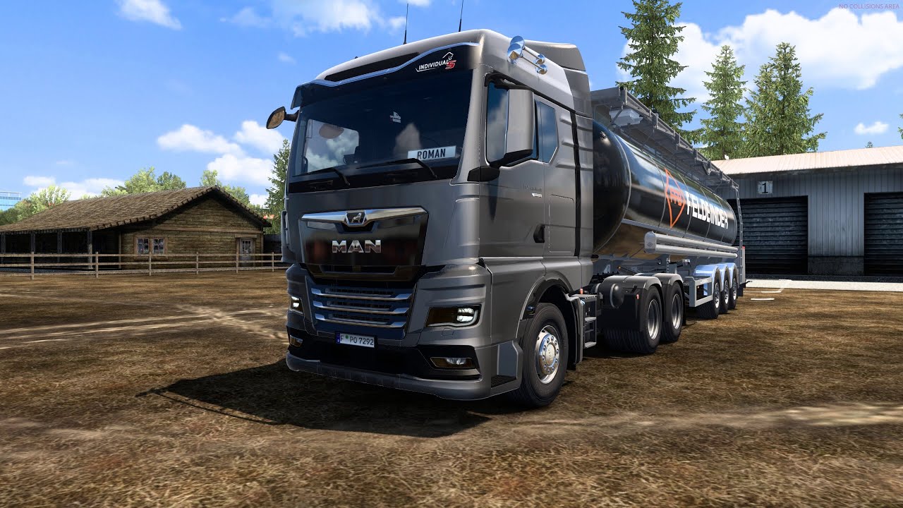 MAN TGX GM  Mleko / Euro Truck Simulator 2
