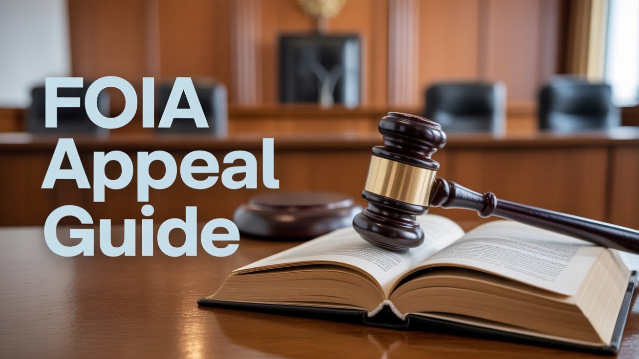 How to File a FOIA Appeal When Your Request Is Denied &mdash; What to Say - Step by Step