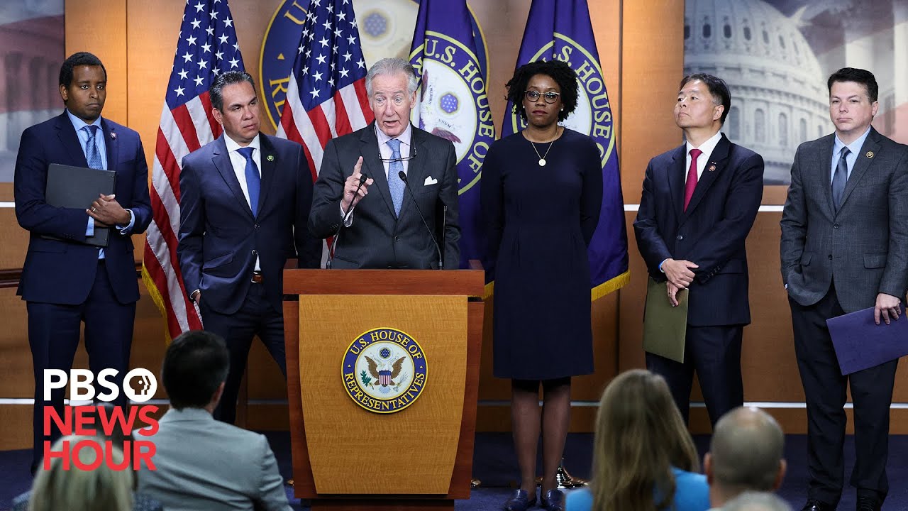 WATCH LIVE: House Democrats hold briefing as party wins election for seat vacated by George Santos
