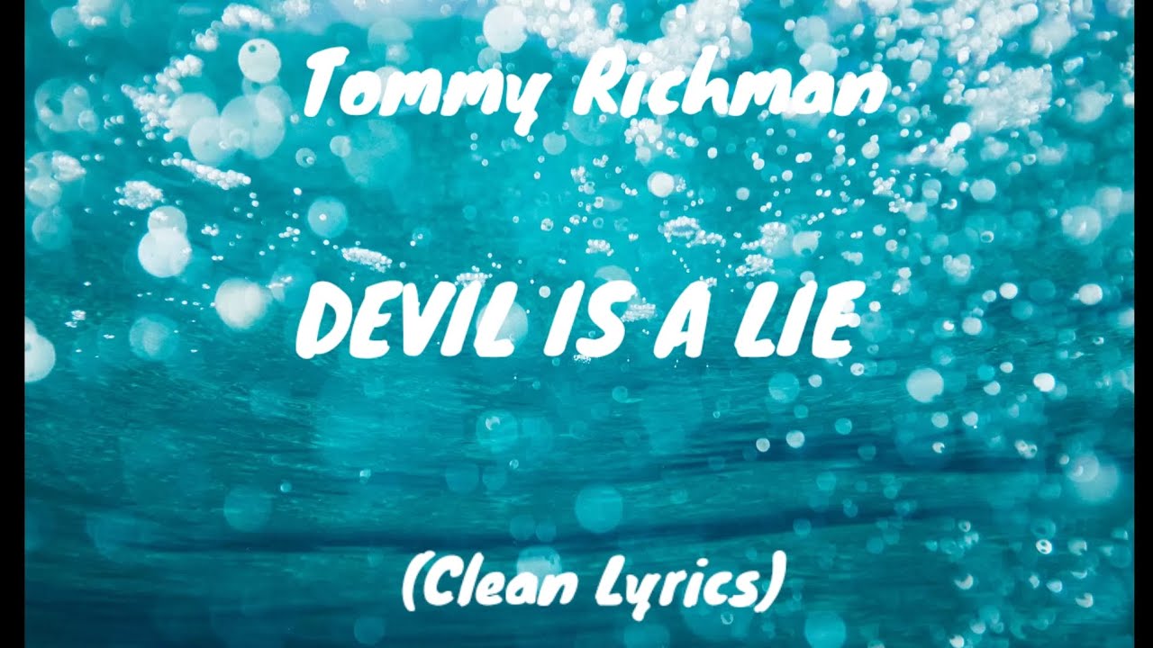 Tommy Richman - DEVIL IS A LIE (Clean Lyrics)