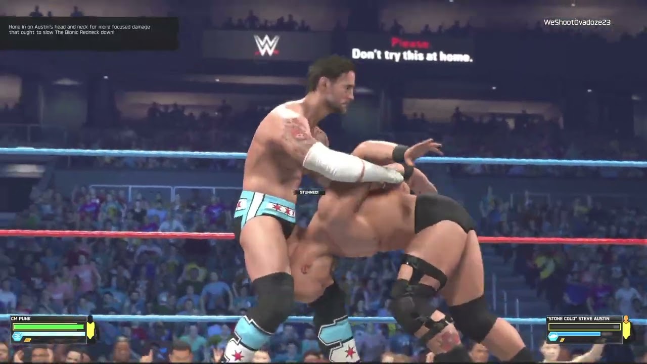 CM PUNK VS STONE COLD CM PUNKVILLION #wwe2k26