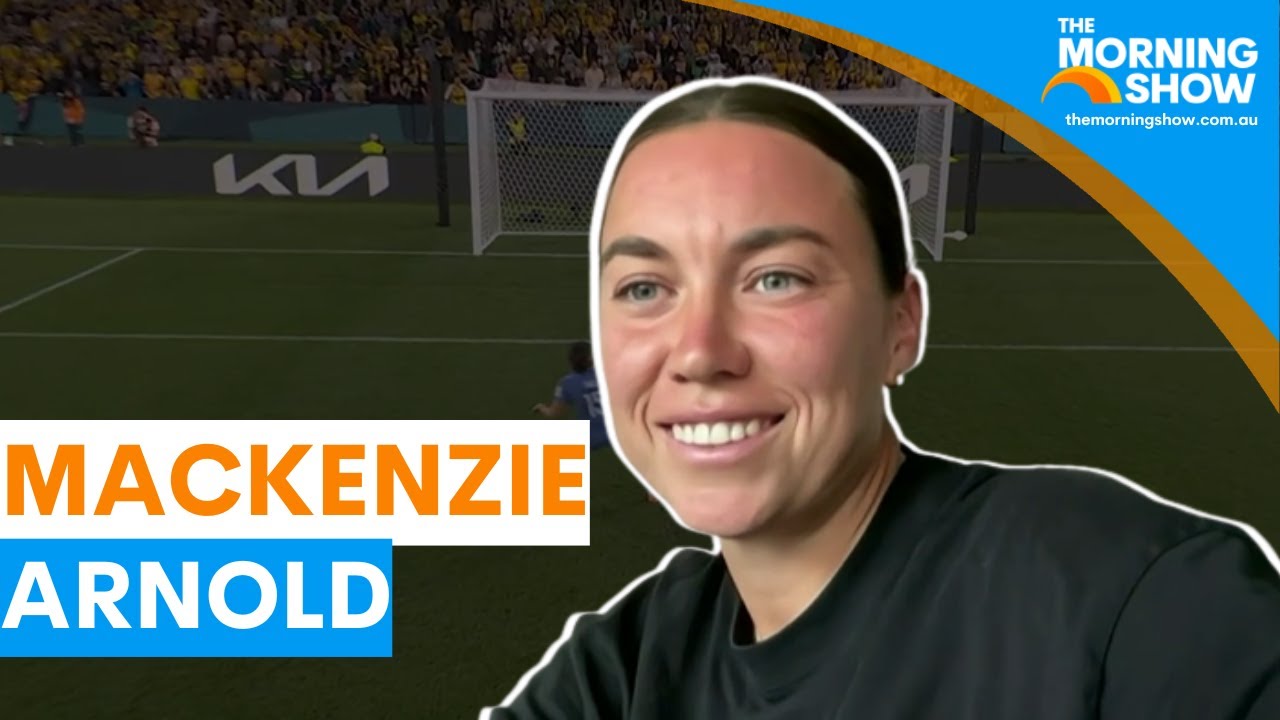 Matildas superstar Mackenzie Arnold is on the hunt for the next junior legend | The Morning Show