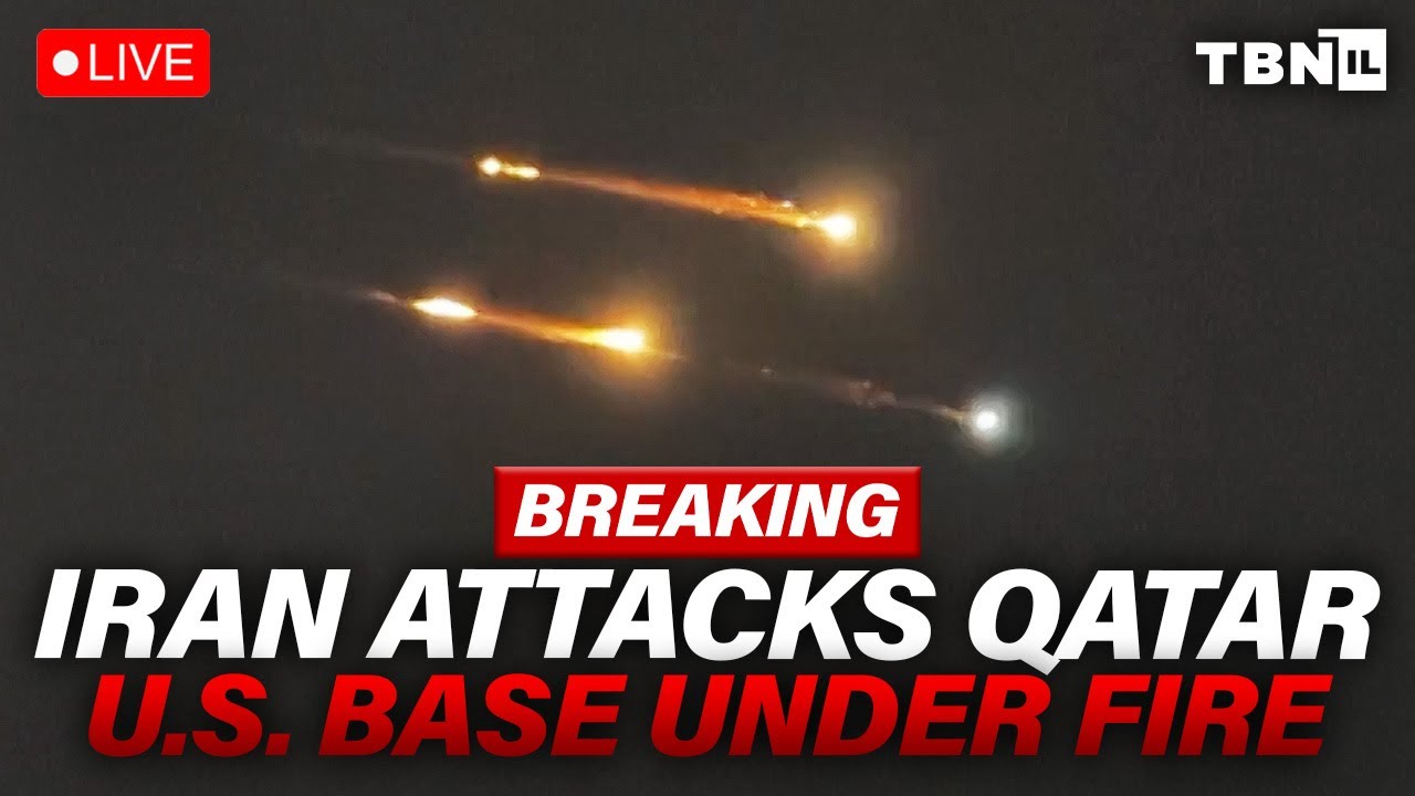 BREAKING: Iran Attacks Qatar; U.S. Air Force Base UNDER FIRE As Iran Retaliates | TBN Israel