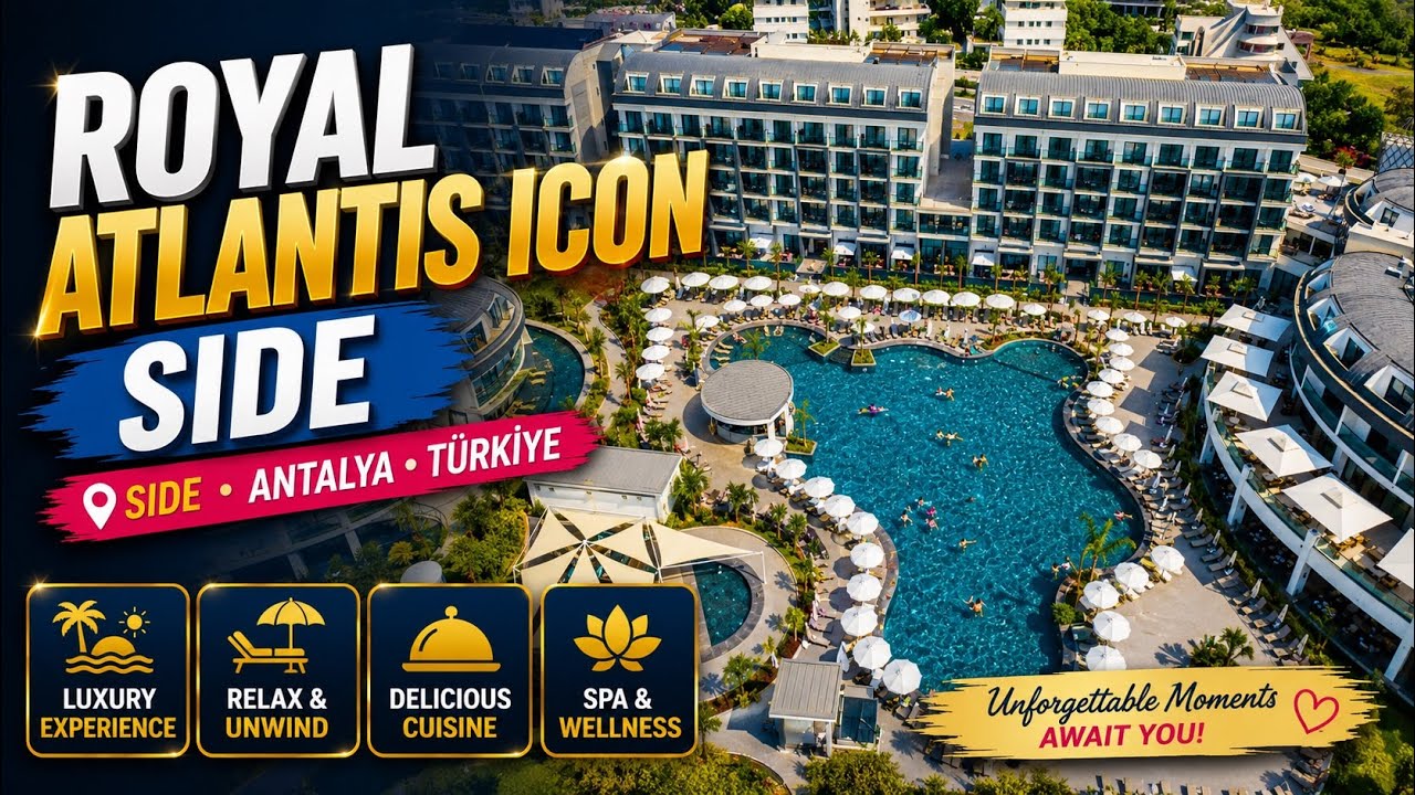 Royal Atlantis Icon Hotel Side OPENED 2025 New Hotel Ultra All Inclusive 5 Star Hotel