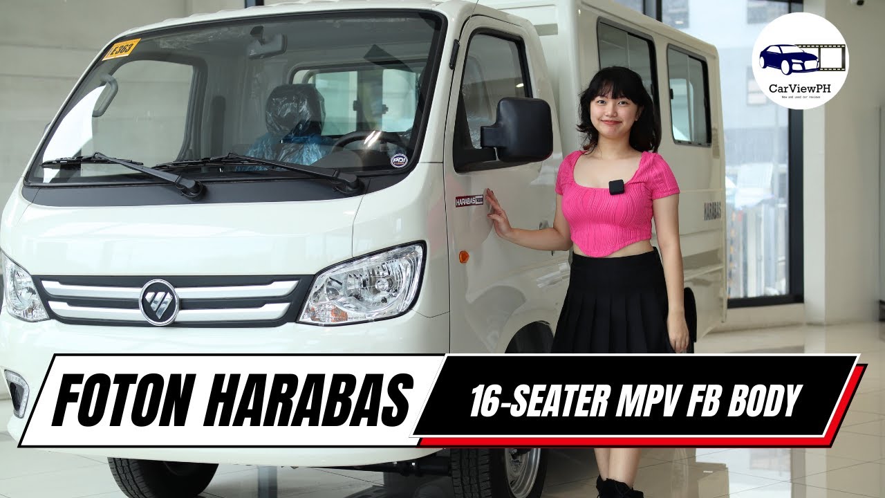 2023 Foton Harabas TM300 MPV FB | Interior and Exterior Review