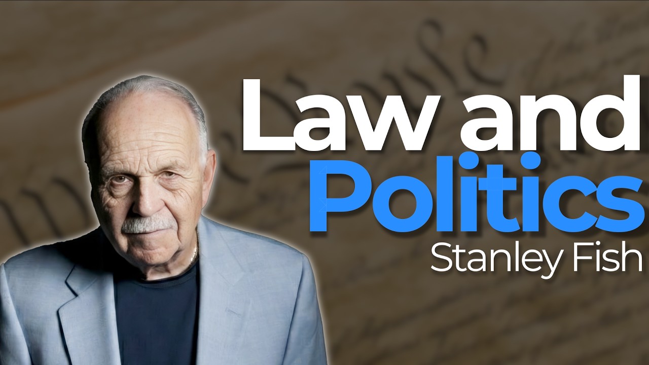 70. Stanley Fish | Politics, Law, Language