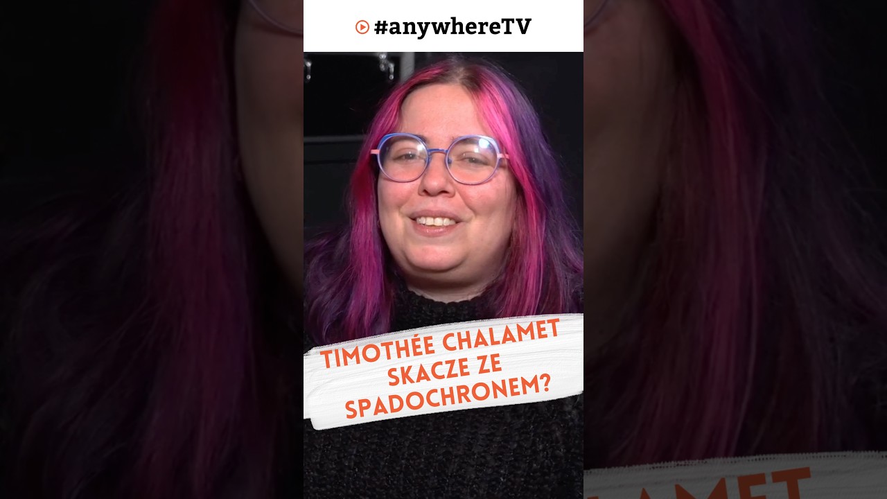 TIMOTH&Egrave;E CHALAMET SKACZE ZE SPADOCHRONEM?