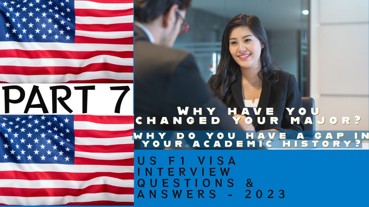 US Student F1 Visa Sample Mock Interview Questions & Answers 2023 || PART 7