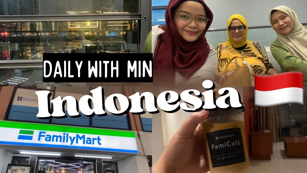 Day 1 in Jakarta 🇮🇩: Flight Delays & Family Mart Finds! 🛍️