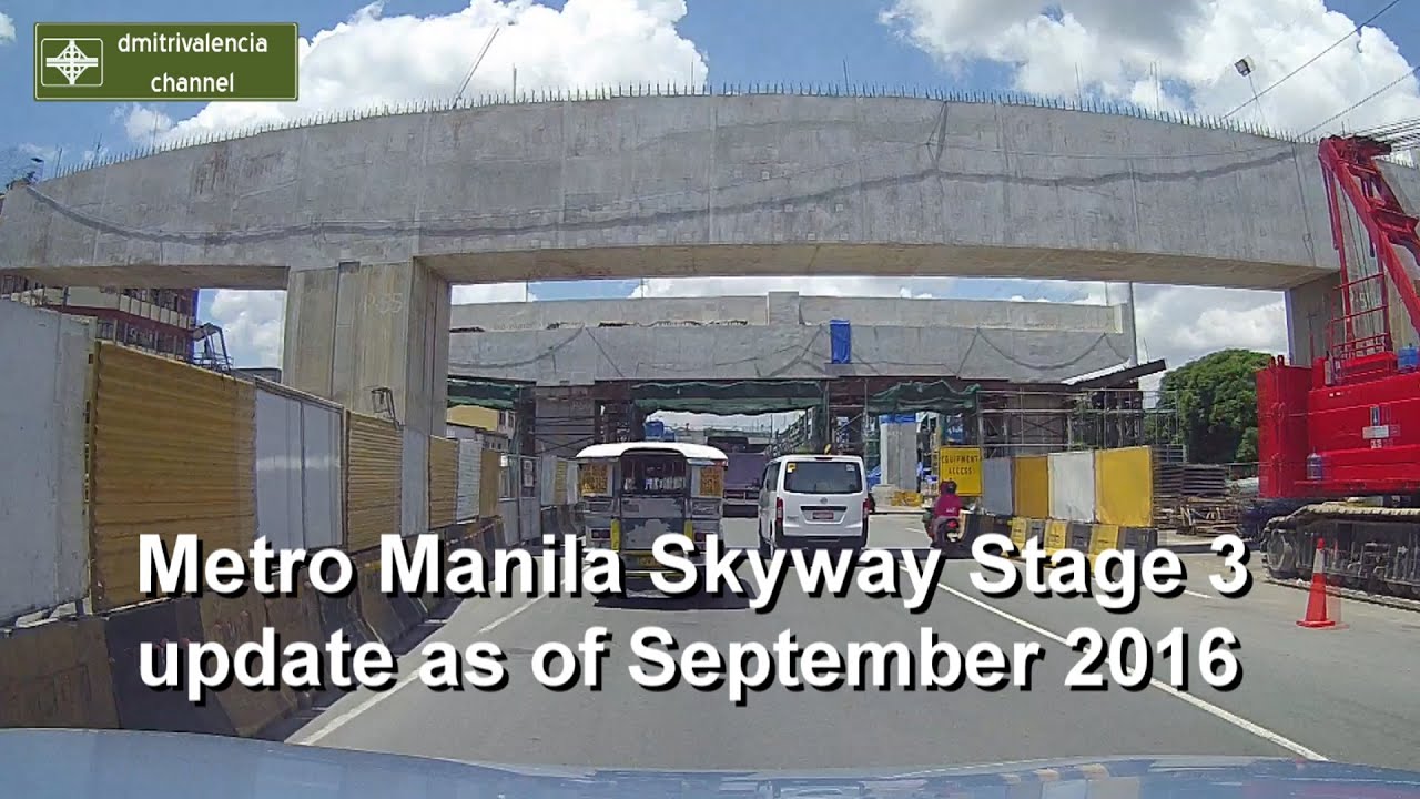 Metro Manila Skyway Stage 3 update as of September 2016