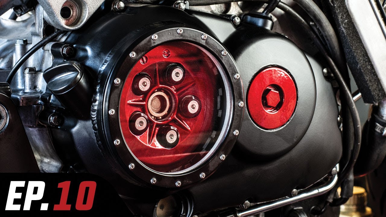 Trick Sportbike See-Thru Clutch Cover - CBR/VFR HYBRID BUILD