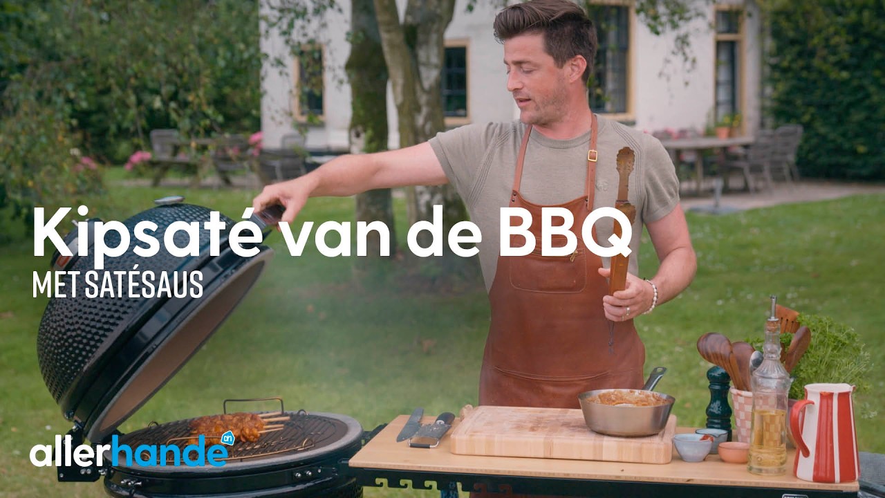 Kipsaté van de BBQ | Hugo op hete kolen | Allerhande