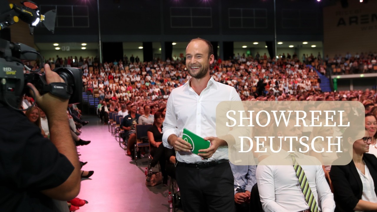 Moderator Felix Schlebusch buchen | Deutsches Showreel