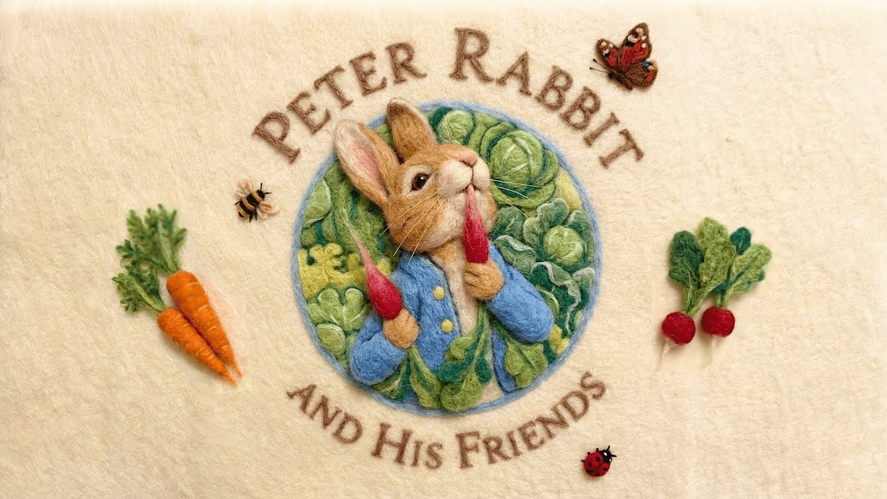 Peter Rabbit: gentle morning in the vegetable garden (a playlist) 🐰🥕