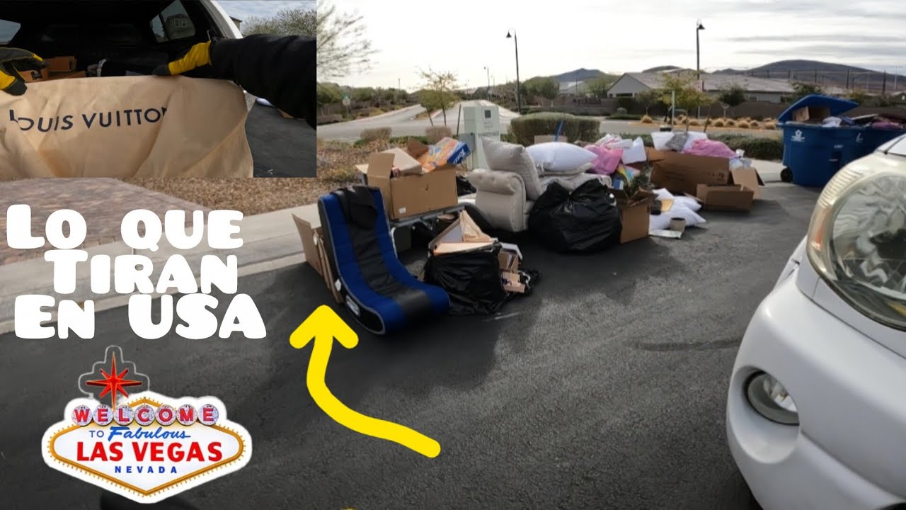 Último video increíble todó lo que Tiran en USA Las Vegas #552