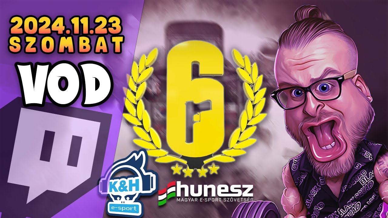 R6 1v1 k&h Utánpótlás Kupa | 2024.11.23. SZOMBAT | VOD