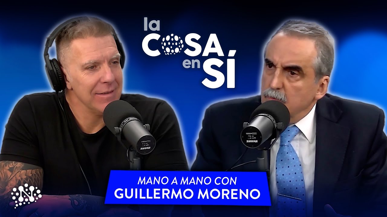 Guillermo Moreno con Alejandro Fantino | La Cosa en Sí - 01/08