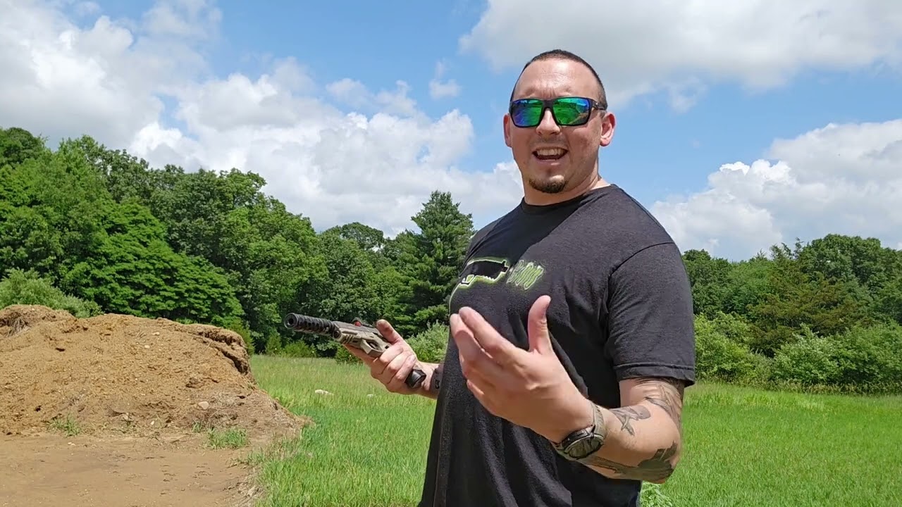 Глушитель JK Armament 105 CCX (первые выстрелы)