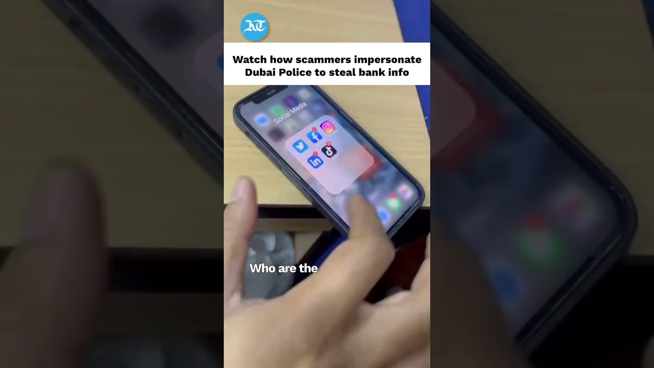 Dubai Scam Alert: Watch how scammers impersonate Dubai Police to steal bank info