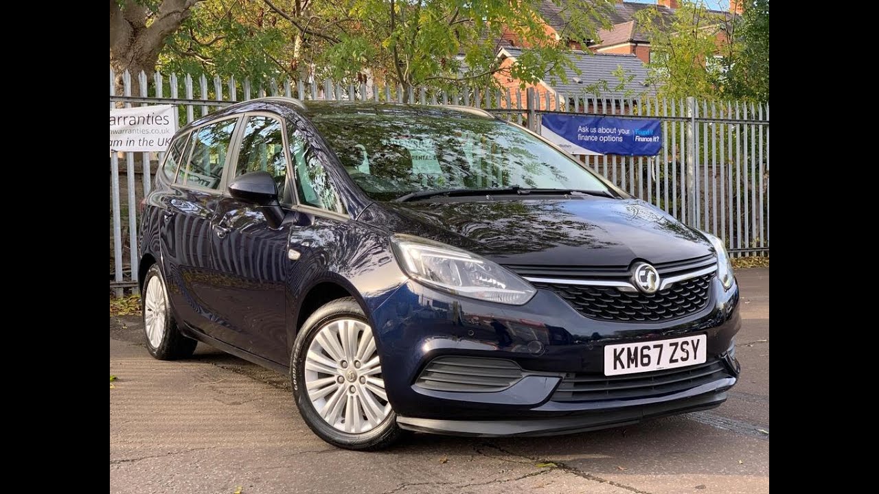 2017 Vauxhall Zafira Tourer 1.4i Turbo Design Euro 6 5dr