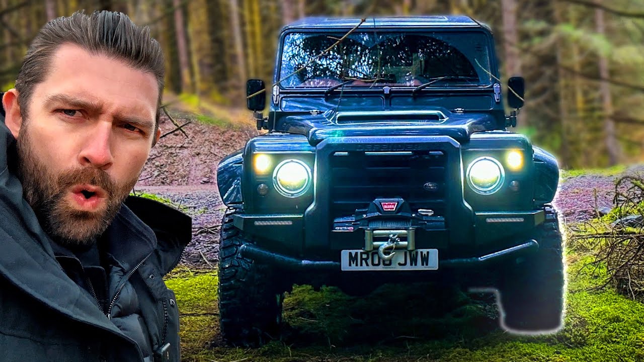 НОВЫЙ АВТОМОБИЛЬ! Первая поездка на новом Land Rover Defender «THOR» V8 в дикой природе!