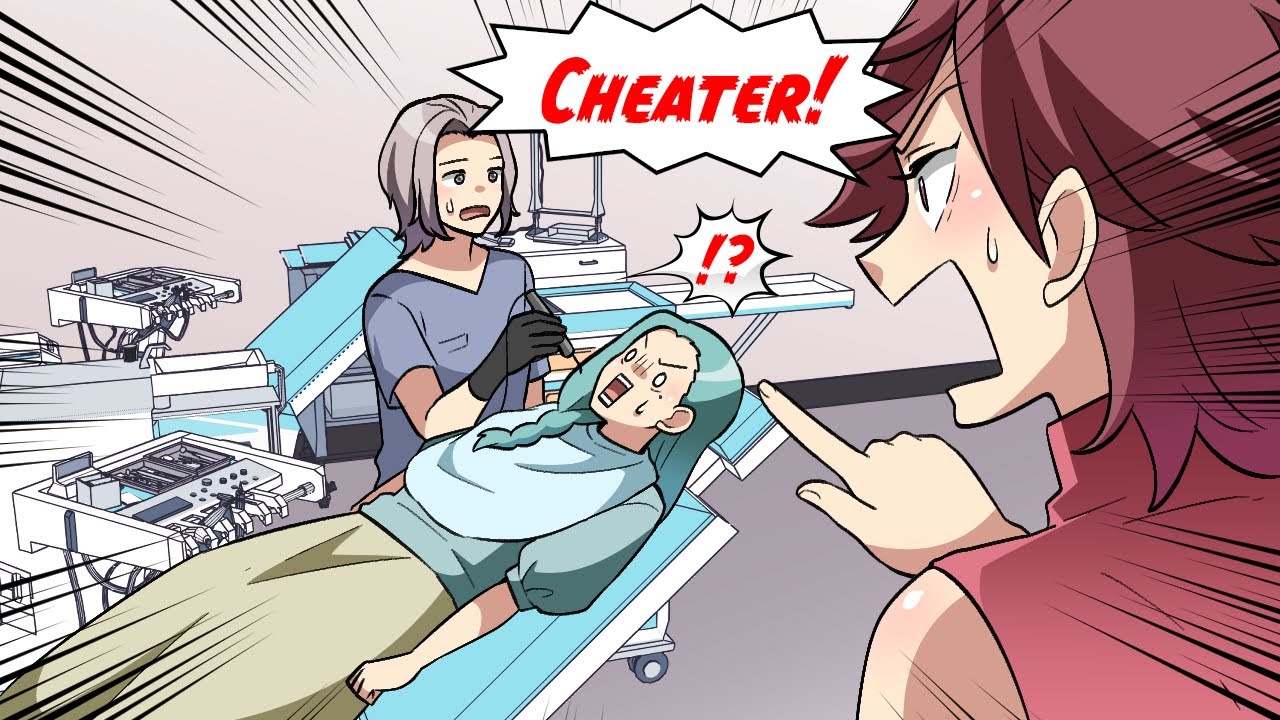 Some girl that I didn't know barged into my dentist appointment... [Manga dub]
