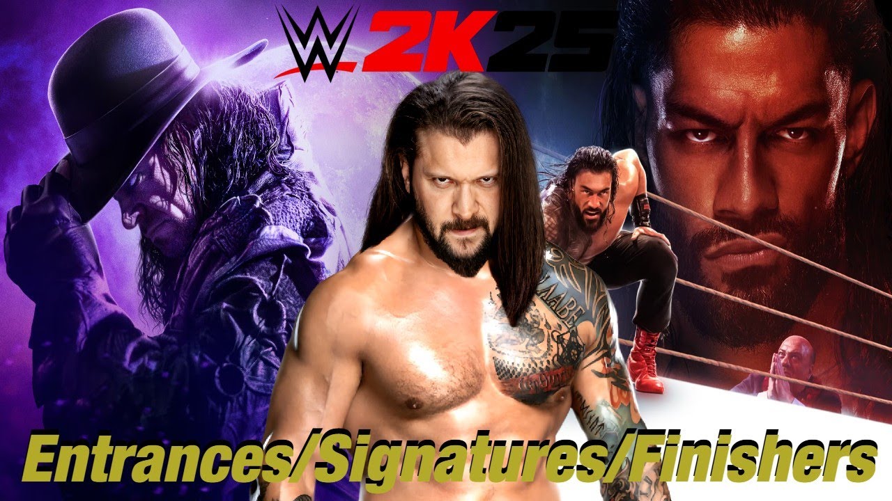 WWE 2K25 Entrances/Signatures/Finishers: Karrion Kross