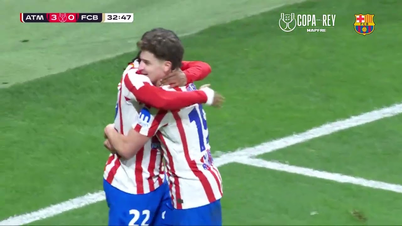 Atletico Madrid feat Barcelone coupe du roi 
