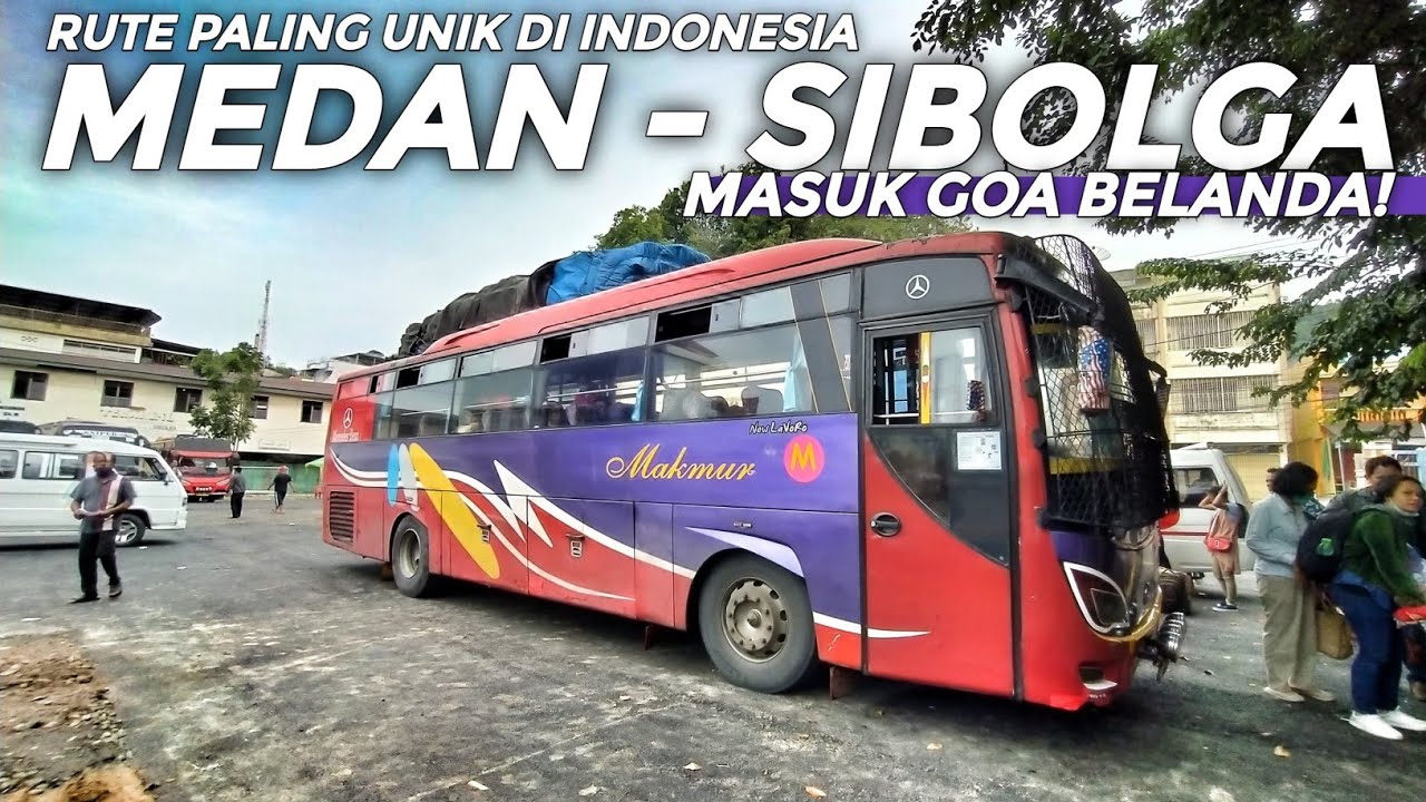 NAIK BUS RUTE EXTREME, MASUK KE DALAM GOA‼️| TRIP BUS MAKMUR MEDAN - SIBOLGA VIA BATU LOBANG