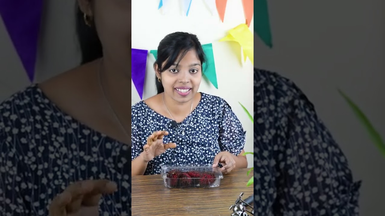 Rambutan Fruit Review !!   #shorts #ashortaday #youtubeshorts #ytshorts #rambutan #review