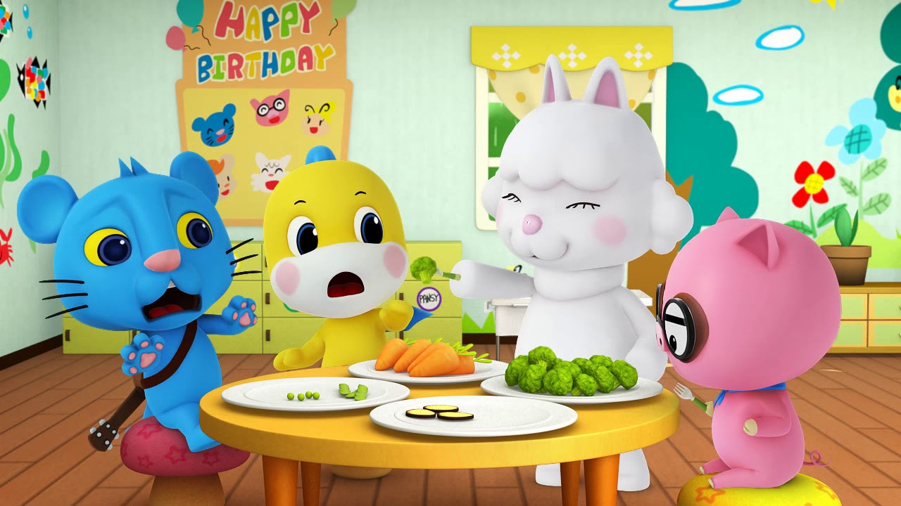 Animation | Vegetable Challenge | Level 2 Unit 7 | Wings