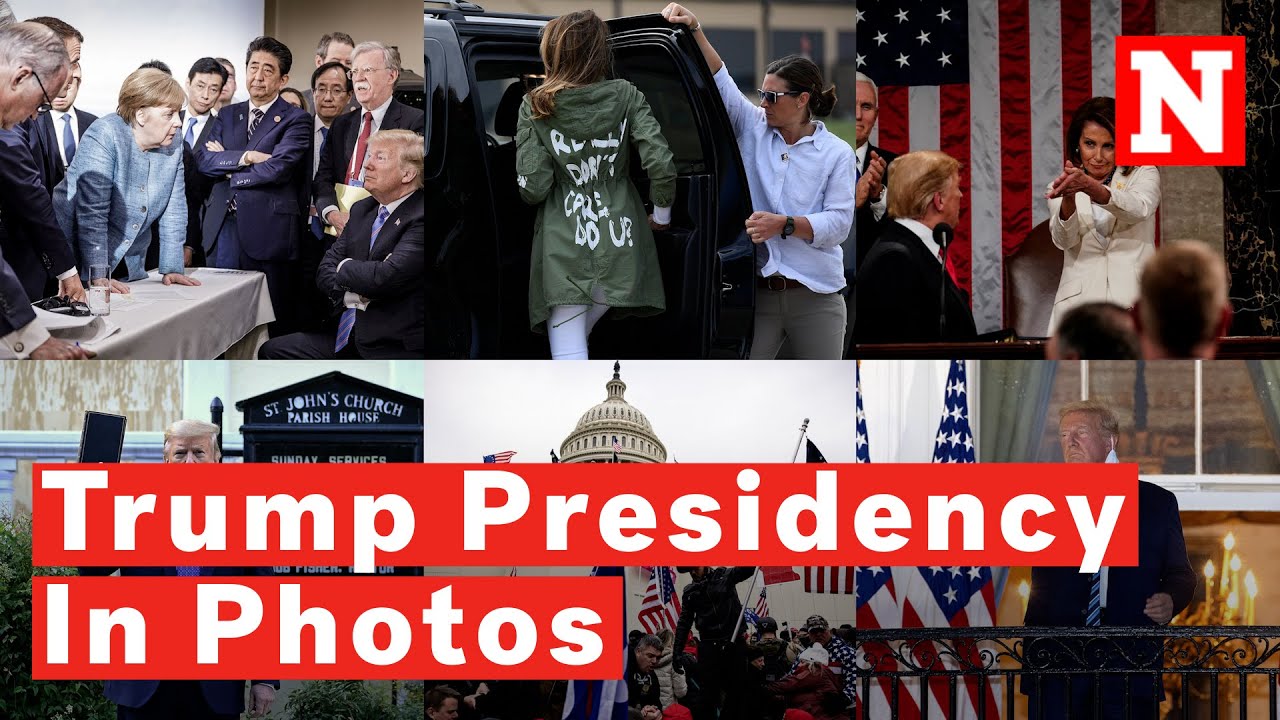 Most Unforgettable Moments From Trump's Presidency In Photos
