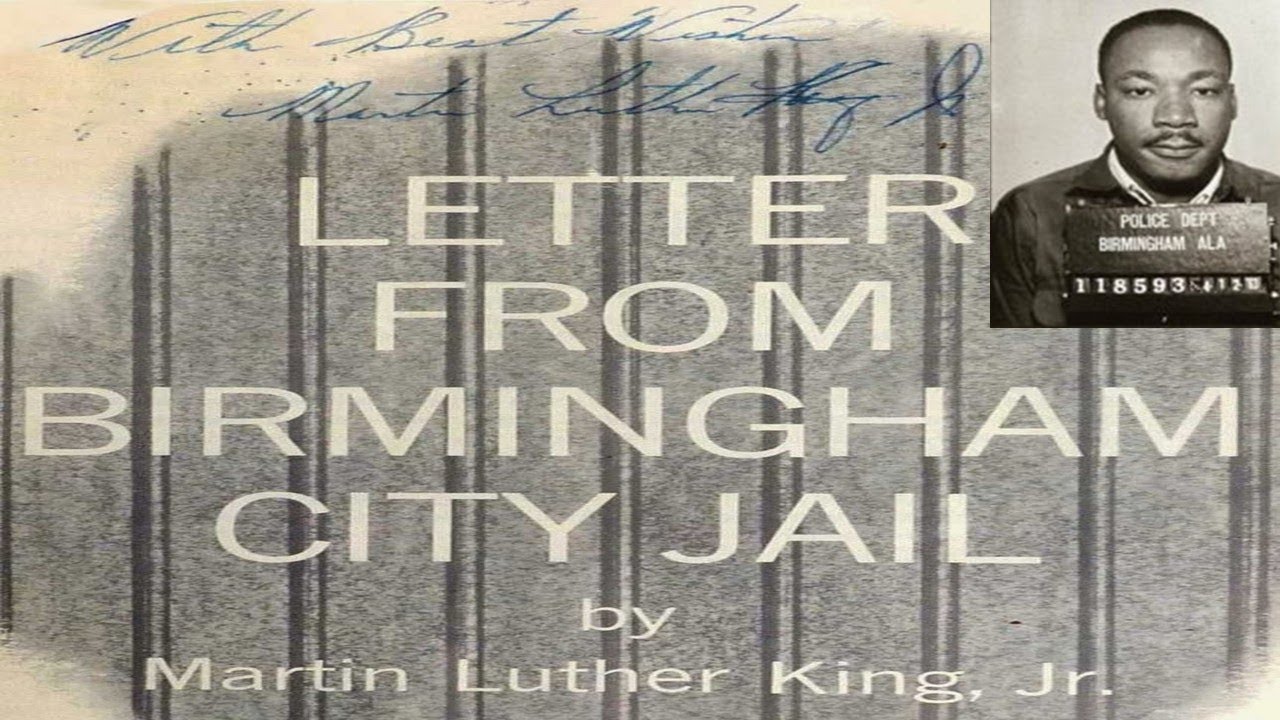 Close Reading of Dr. King's Letter from Birmingham Jail: The First Four Paragraphs