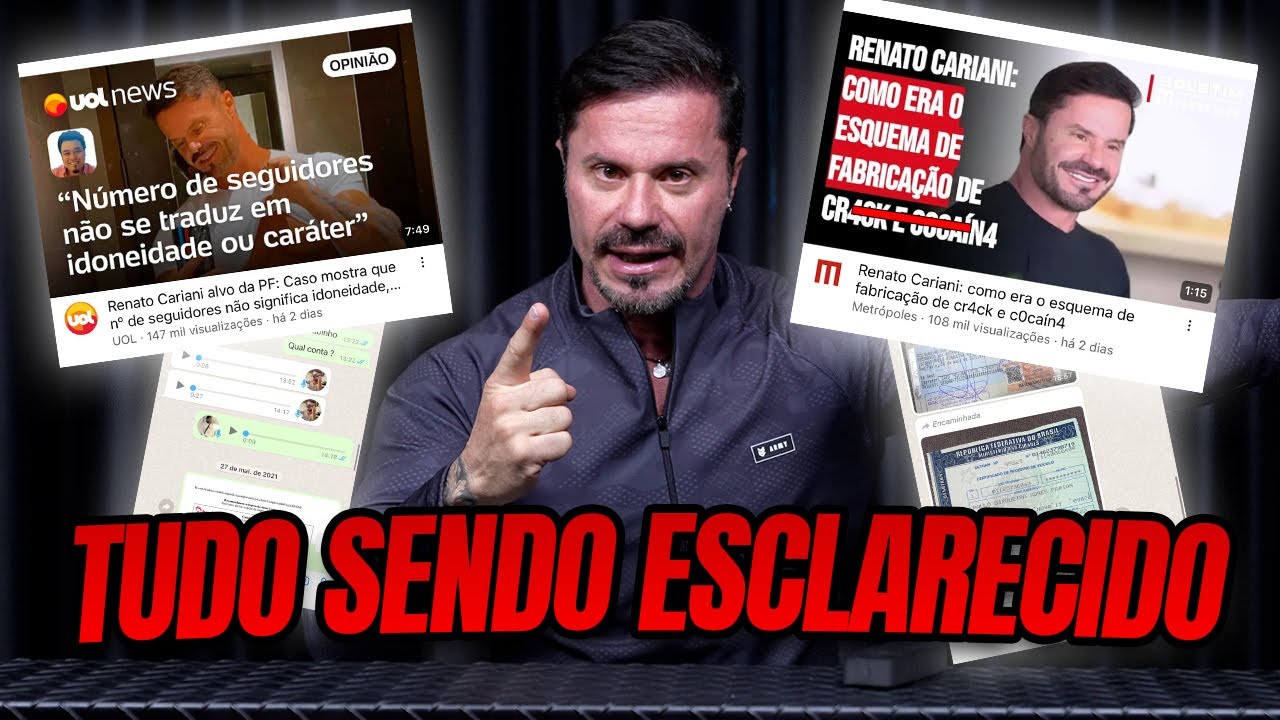 VOU ESCLARECER TUDO O QUE FOI EXPOSTO