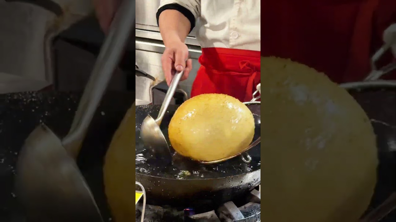 UNBELIEVABLE Skills! Watch This Giant Sesame Ball Grow in Hot Oil 🍳